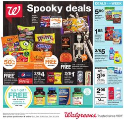 Catalogue Walgreens from 10/20/2019