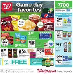 Catalogue Walgreens from 01/26/2020