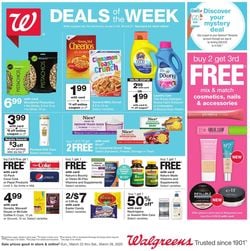 Catalogue Walgreens from 03/22/2020