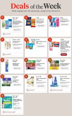 Current weekly ad Walgreens