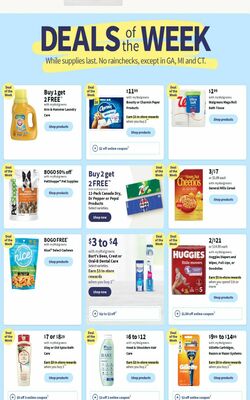 Catalogue Walgreens from 03/04/2024