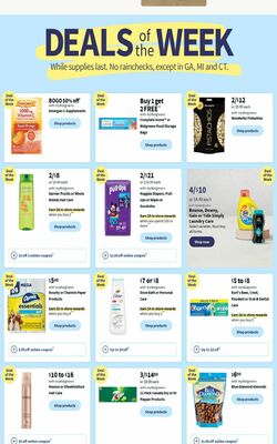 Catalogue Walgreens from 03/11/2024