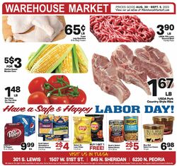 Catalogue Warehouse Market from 08/30/2023