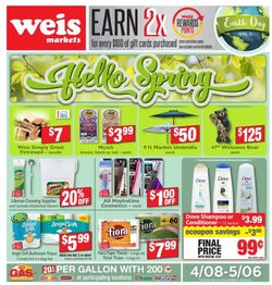 Catalogue Weis from 04/08/2021