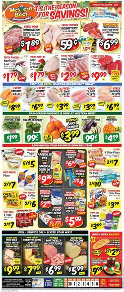 Current weekly ad Western Beef