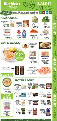 Catalogue Buehler's Fresh Foods from 02/01/2023