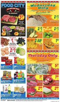 Catalogue Food City from 09/28/2022