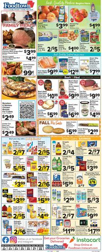 Catalogue Foodtown from 09/22/2023