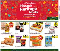 Catalogue Harveys Supermarket from 09/20/2023