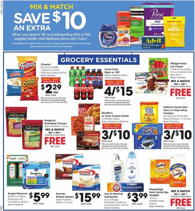 Catalogue Kroger from 10/30/2024