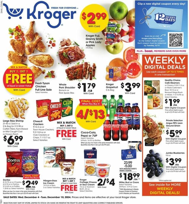 Catalogue Kroger from 12/04/2024