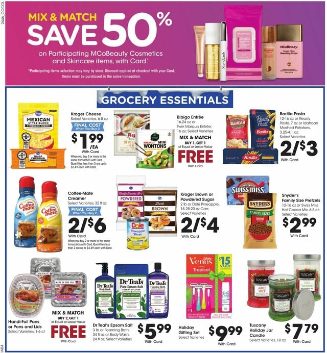 Catalogue Kroger from 12/18/2024