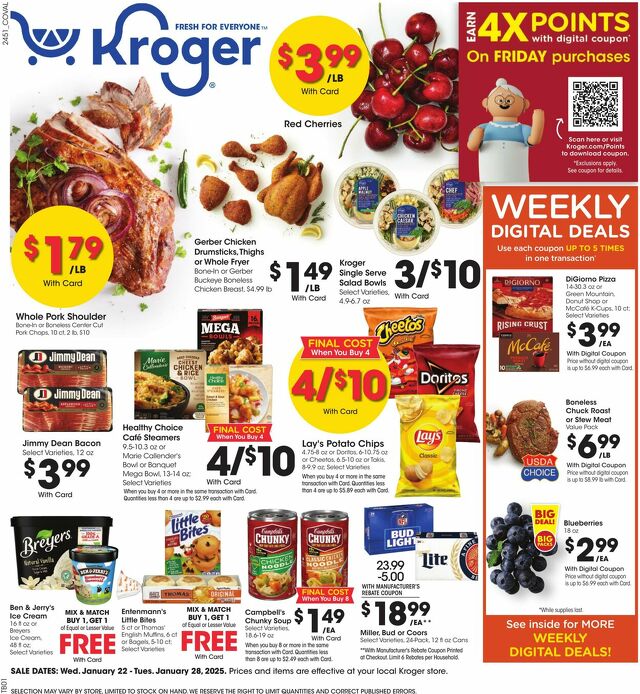 Catalogue Kroger from 01/22/2025