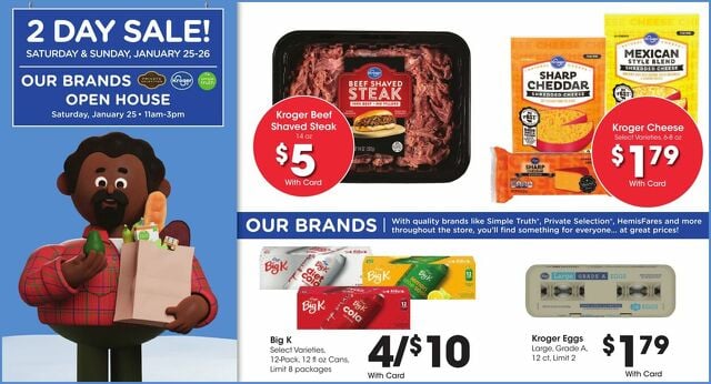 Catalogue Kroger from 01/22/2025