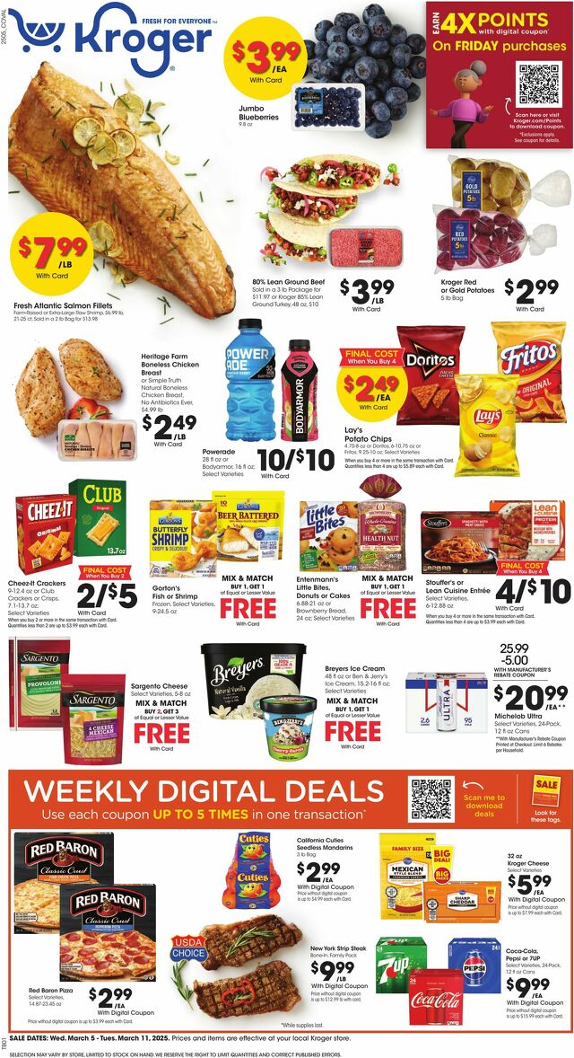 Catalogue Kroger from 03/05/2025