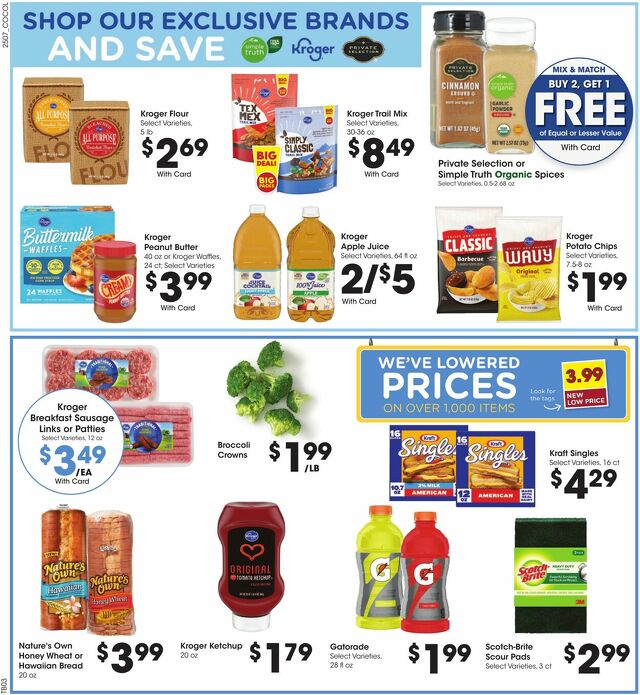 Catalogue Kroger from 03/19/2025