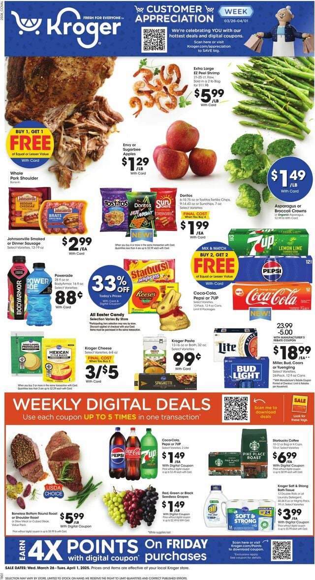 Catalogue Kroger from 03/26/2025