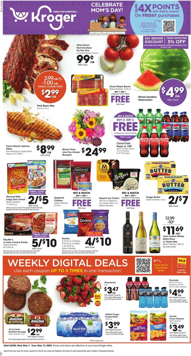 Catalogue Kroger from 05/07/2025