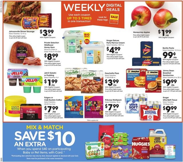Catalogue Kroger from 05/14/2025