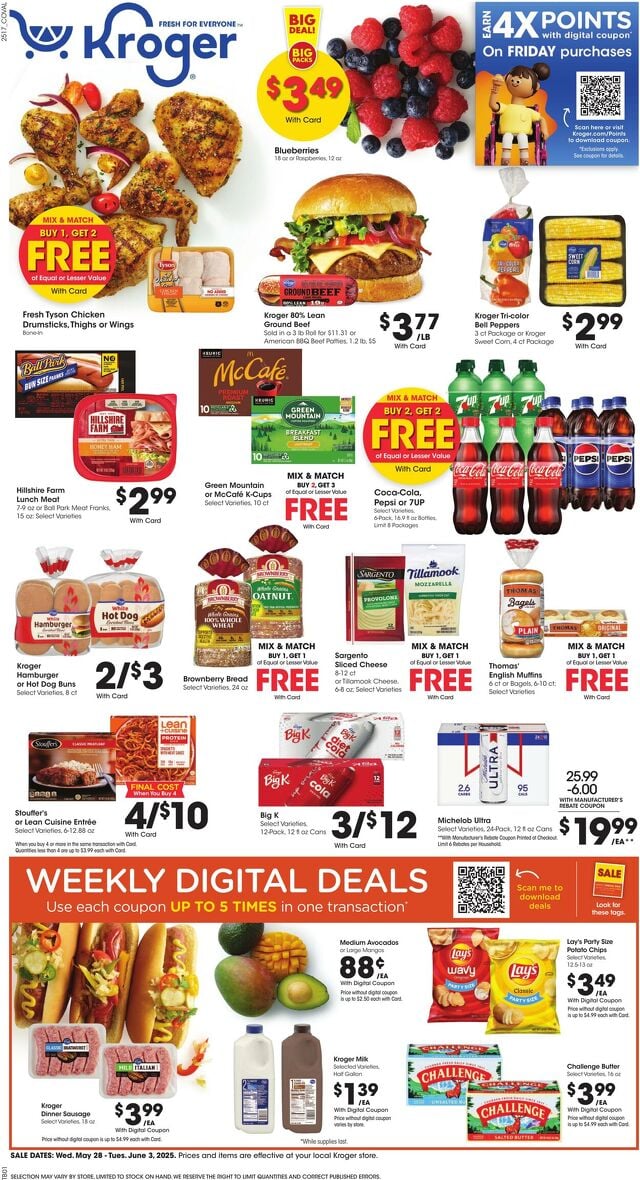 Catalogue Kroger from 05/28/2025