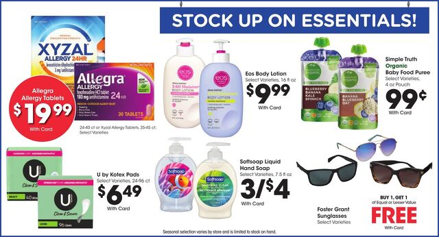 Catalogue Kroger from 05/28/2025