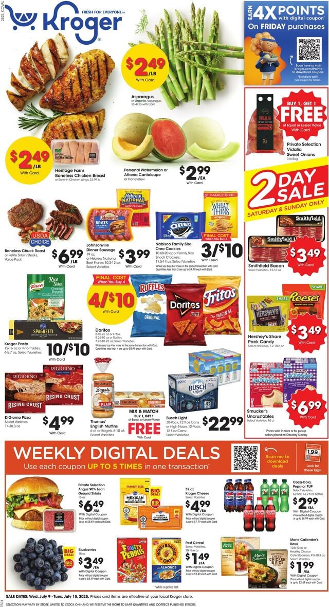 Catalogue Kroger from 07/09/2025