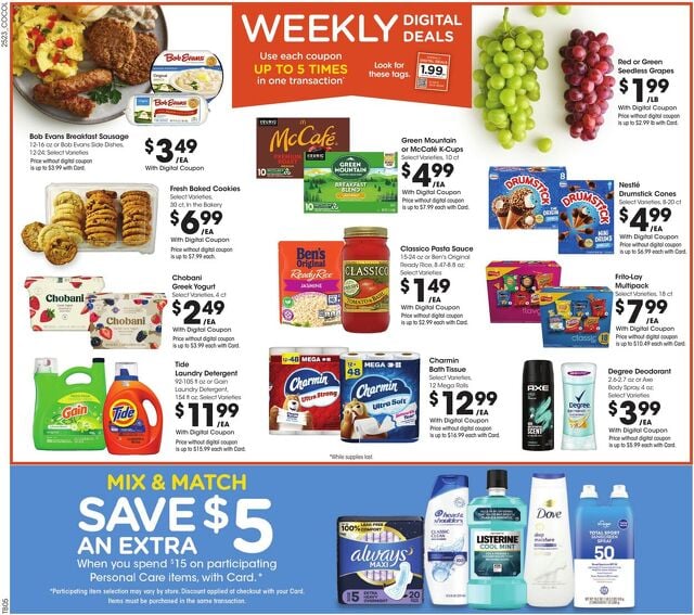 Catalogue Kroger from 07/09/2025