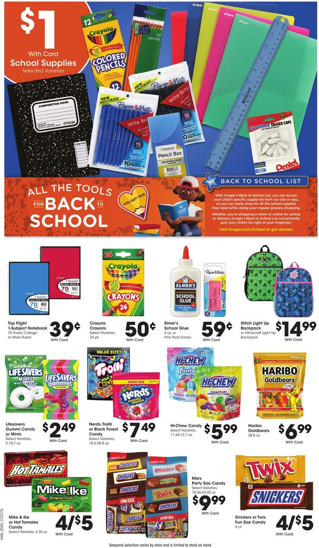Catalogue Kroger from 07/16/2025