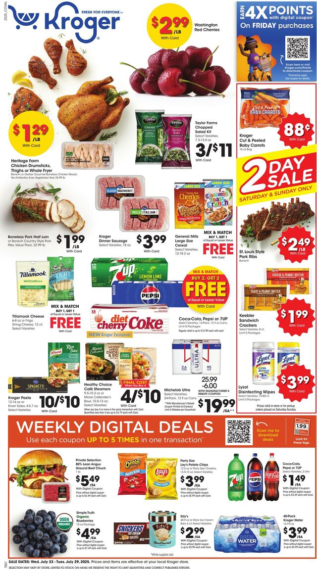 Catalogue Kroger from 07/23/2025