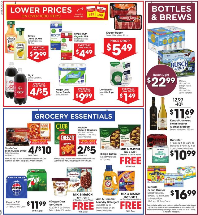 Catalogue Kroger from 08/13/2025