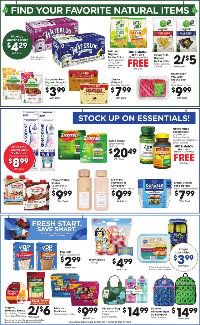 Catalogue Kroger from 08/13/2025