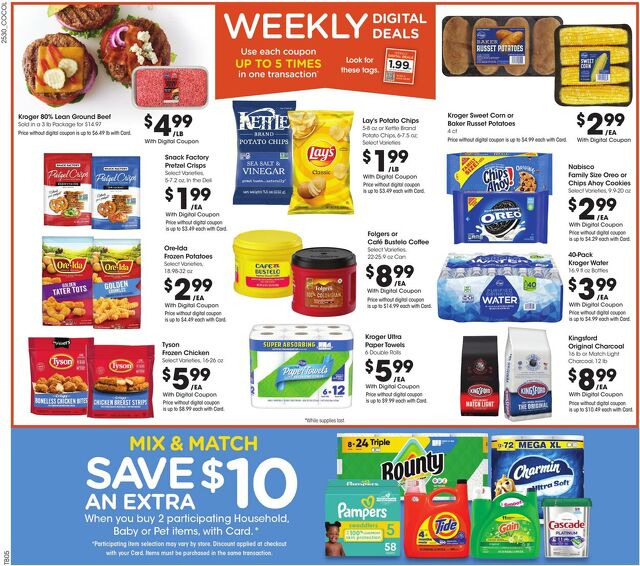 Catalogue Kroger from 08/27/2025