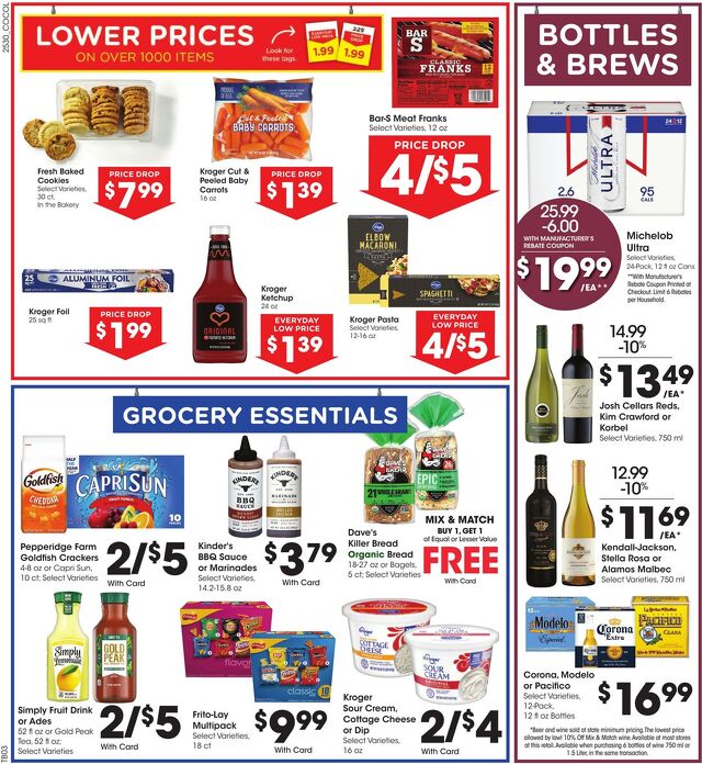 Catalogue Kroger from 08/27/2025