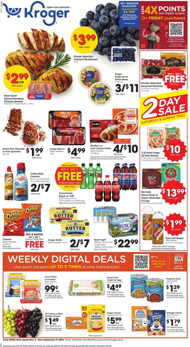 Catalogue Kroger from 09/03/2025