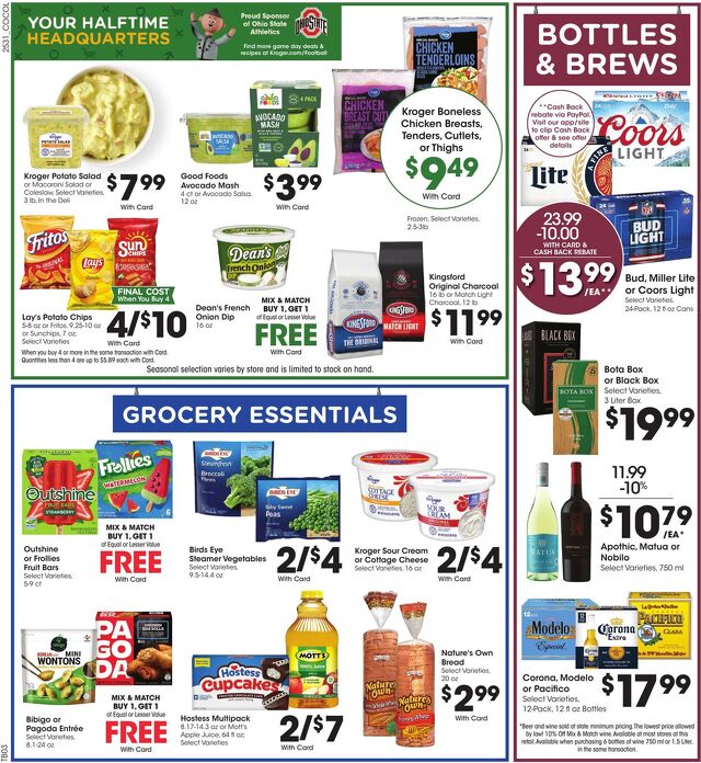 Catalogue Kroger from 09/03/2025