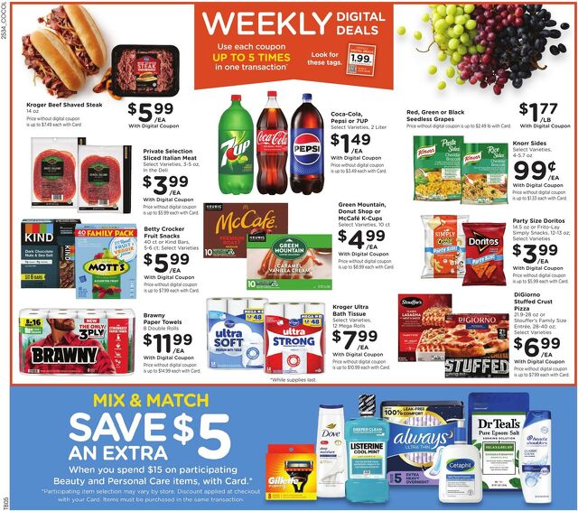 Catalogue Kroger from 09/24/2025