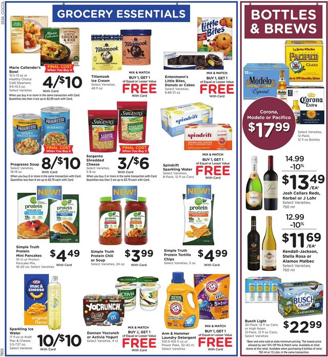 Catalogue Kroger from 09/24/2025