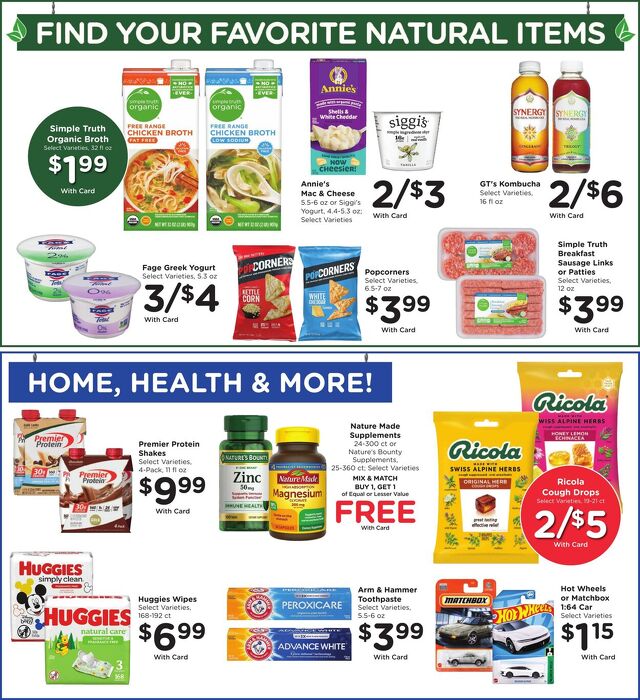 Catalogue Kroger from 09/24/2025