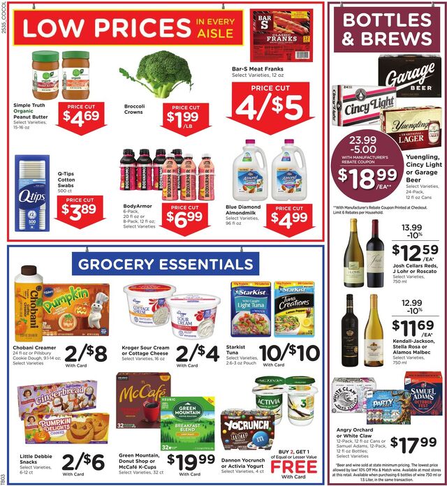 Catalogue Kroger from 10/01/2025