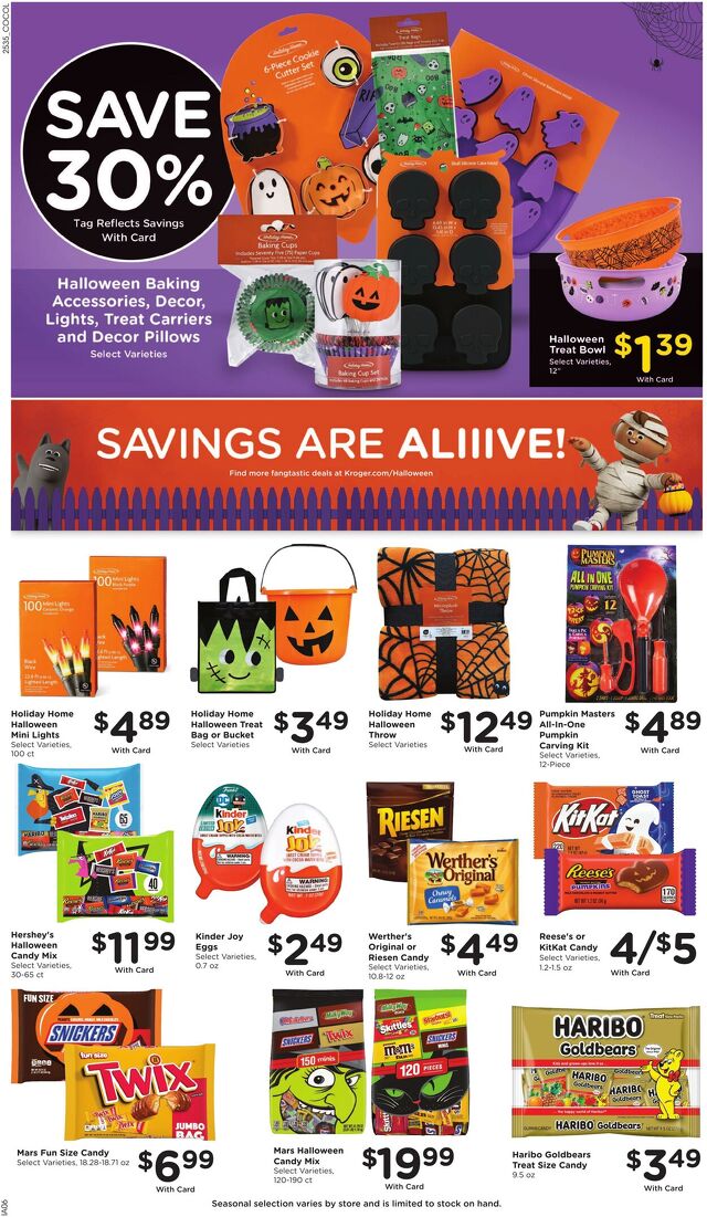 Catalogue Kroger from 10/01/2025