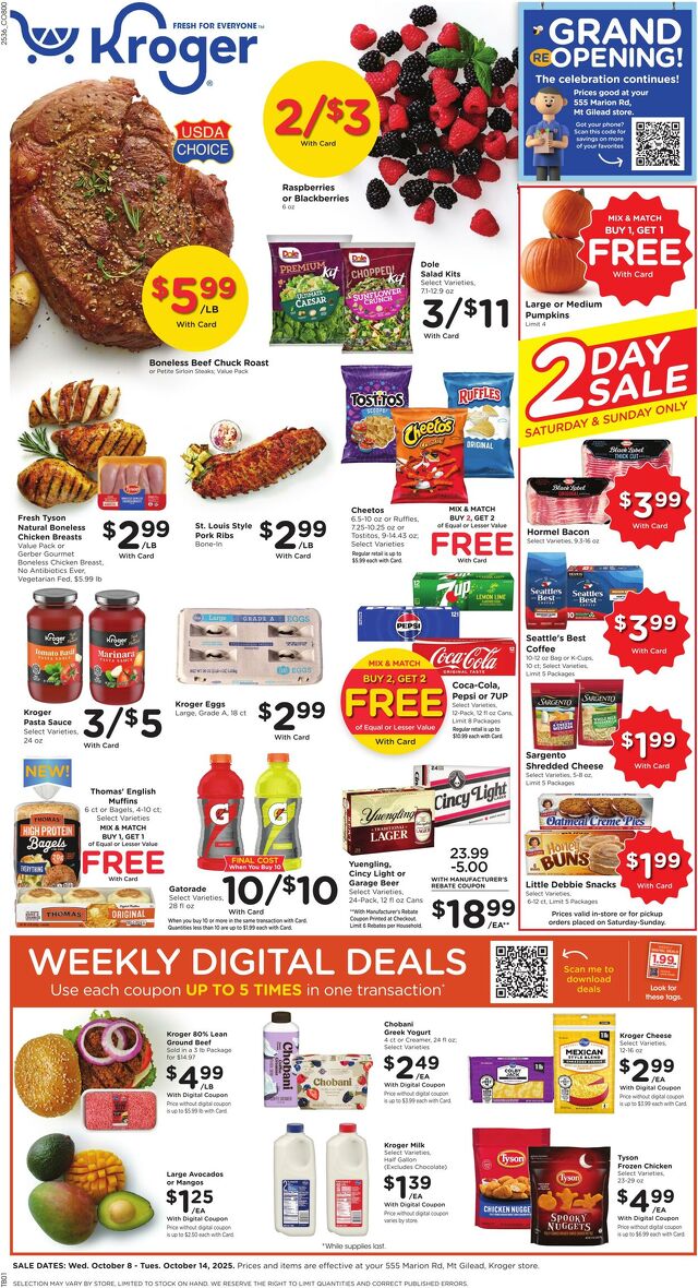 Catalogue Kroger from 10/08/2025