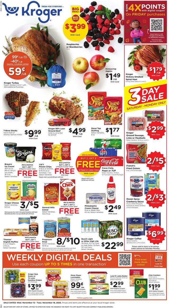 Catalogue Kroger from 11/12/2025