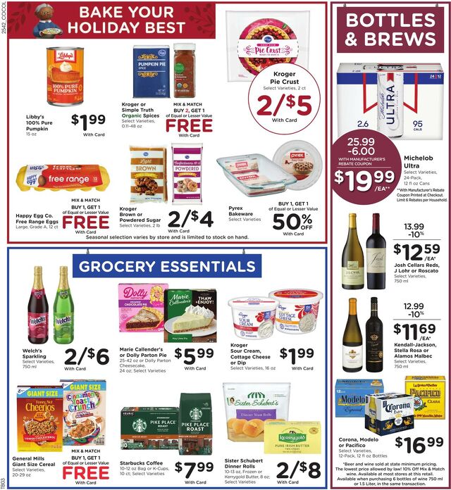 Catalogue Kroger from 11/19/2025