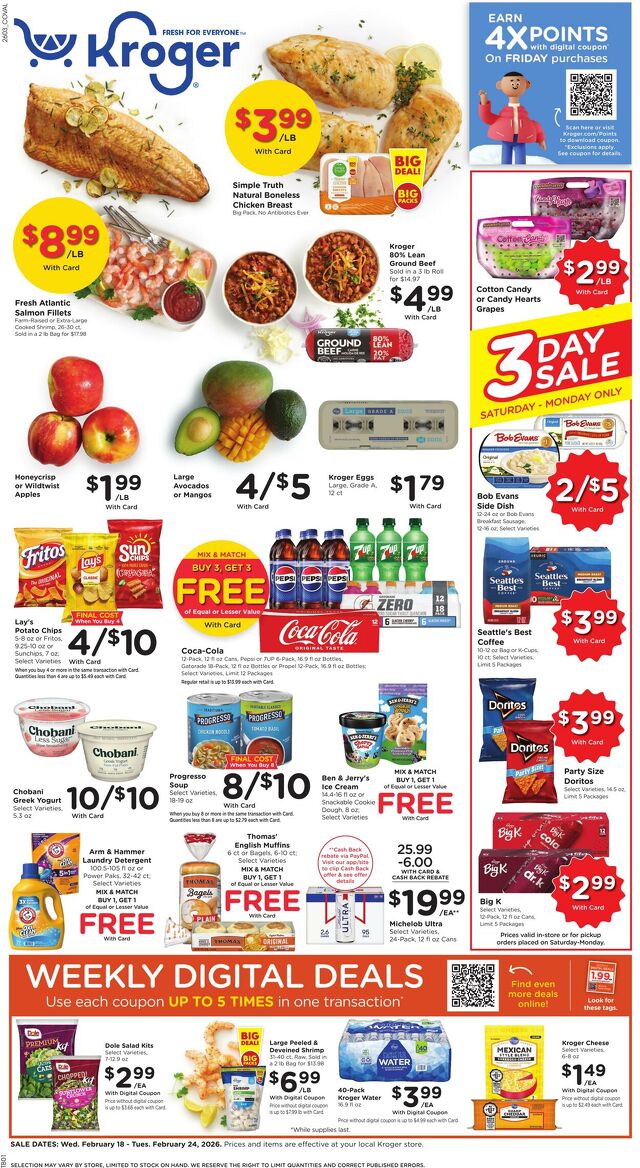 Catalogue Kroger from 02/18/2026