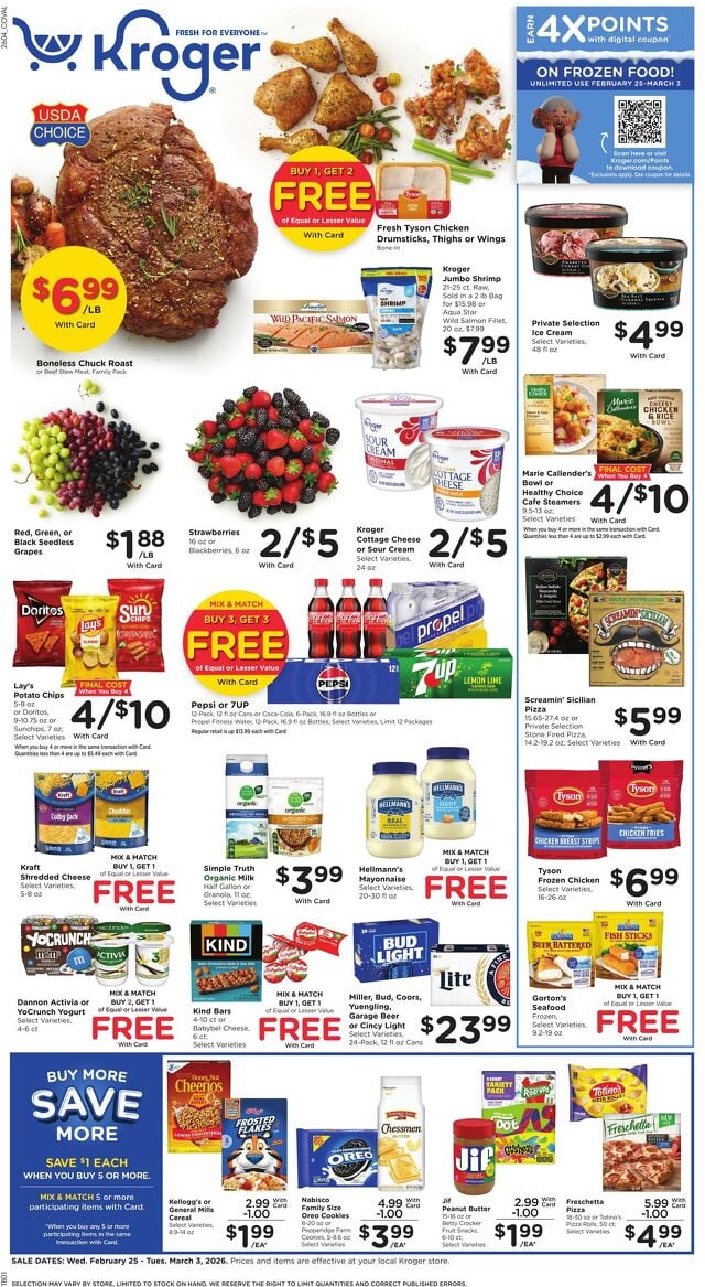 Catalogue Kroger from 02/25/2026