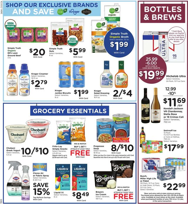 Catalogue Kroger from 02/25/2026