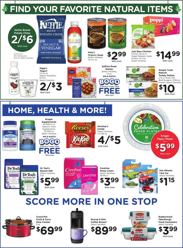 Catalogue Kroger from 03/18/2026
