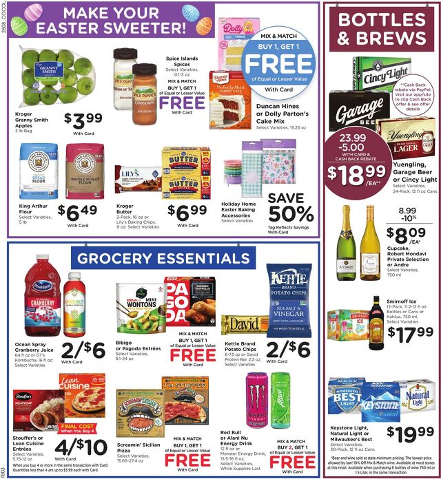 Catalogue Kroger from 03/25/2026