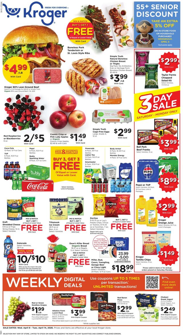 Catalogue Kroger from 04/08/2026