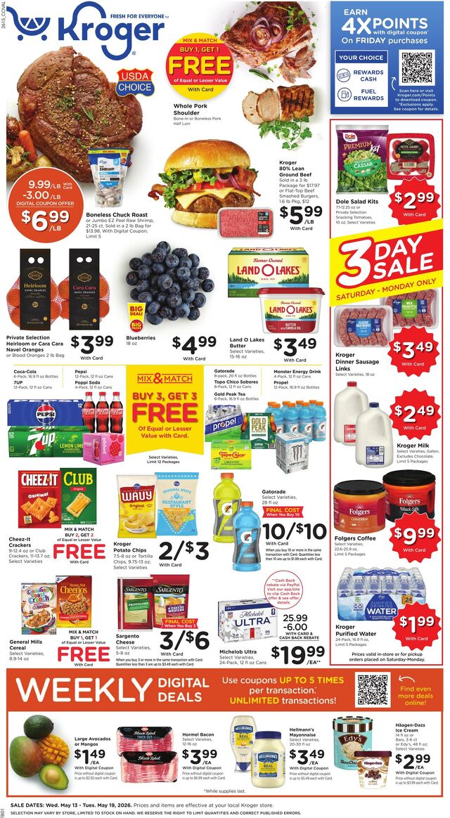 Catalogue Kroger from 05/13/2026